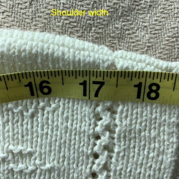 Unique! Handmade Crochet Short Sleeve Shirt Size Small - Picture 4 of 7